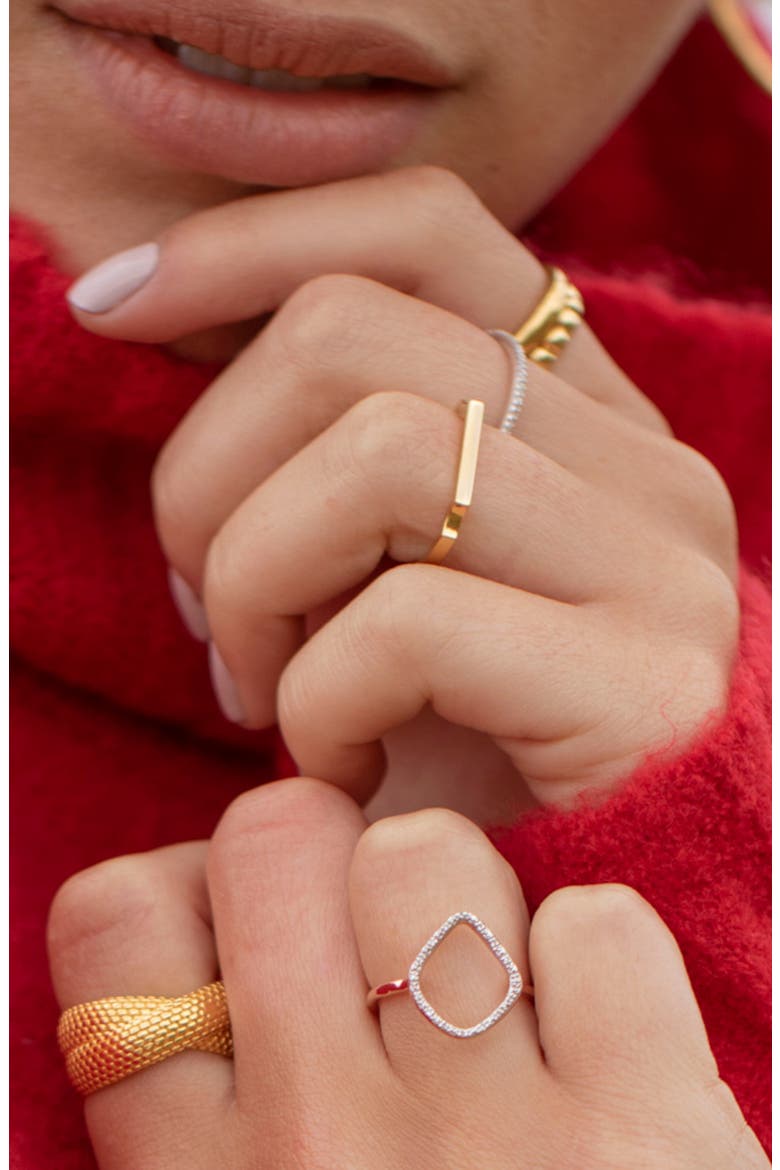 Signature Thin Ring, Alternate, color, GOLD