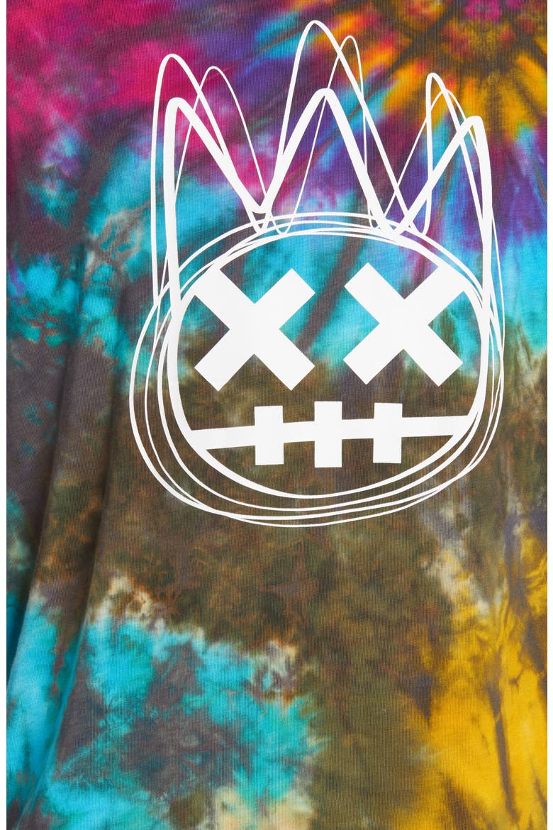 Men's Tie Dye Graphic Tee, Alternate, color, TIE DYE RAINBOW