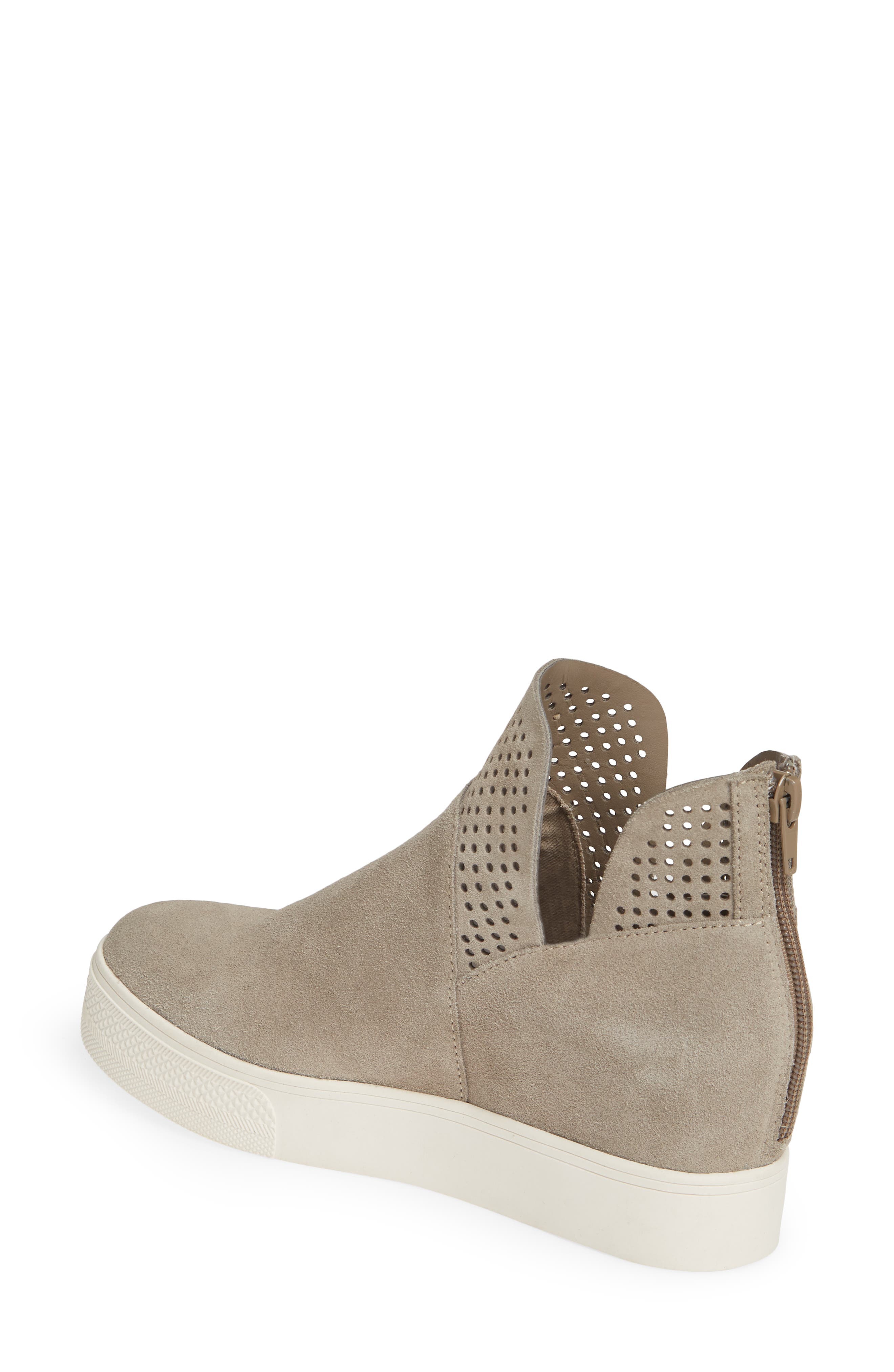 Winnie Sneaker Bootie, Alternate, color, LIGHT GREY SUEDE