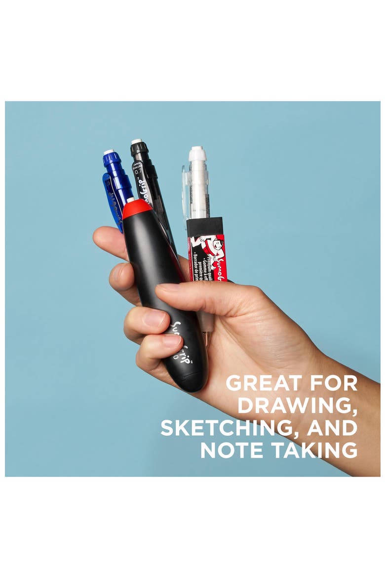 SumoGrip Ergonomic Mechanical Pencil, 0.7 mm, Gray, 3 Pack, Alternate, color, Gray