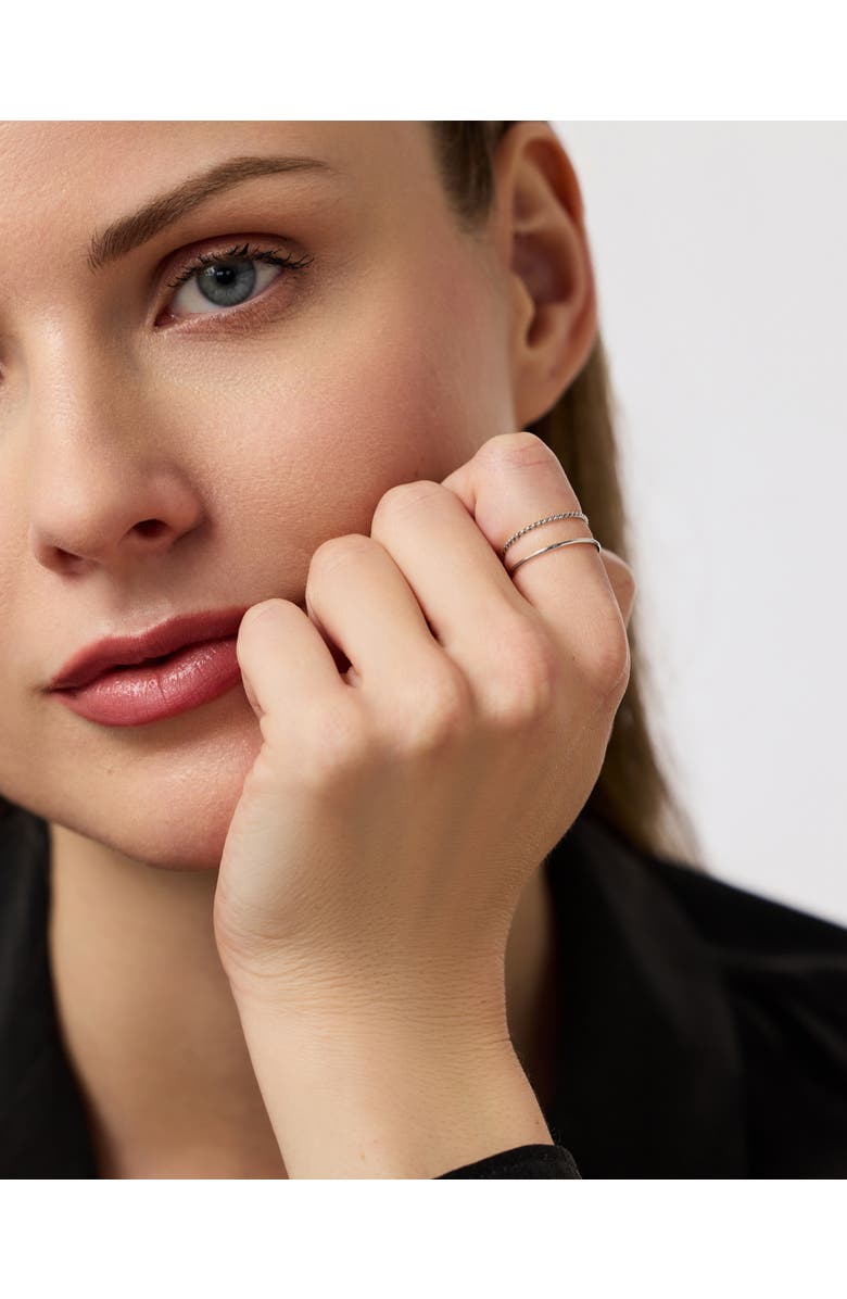 Ana Luisa White Gold Ring Set - White Gold Ring Set, Alternate, color, White Gold