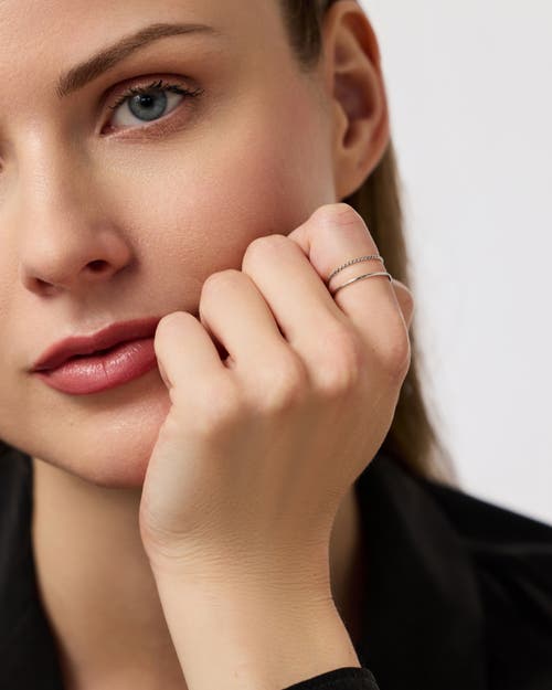 Ana Luisa 10k White Gold Rings, Set Of 2 In White Gold