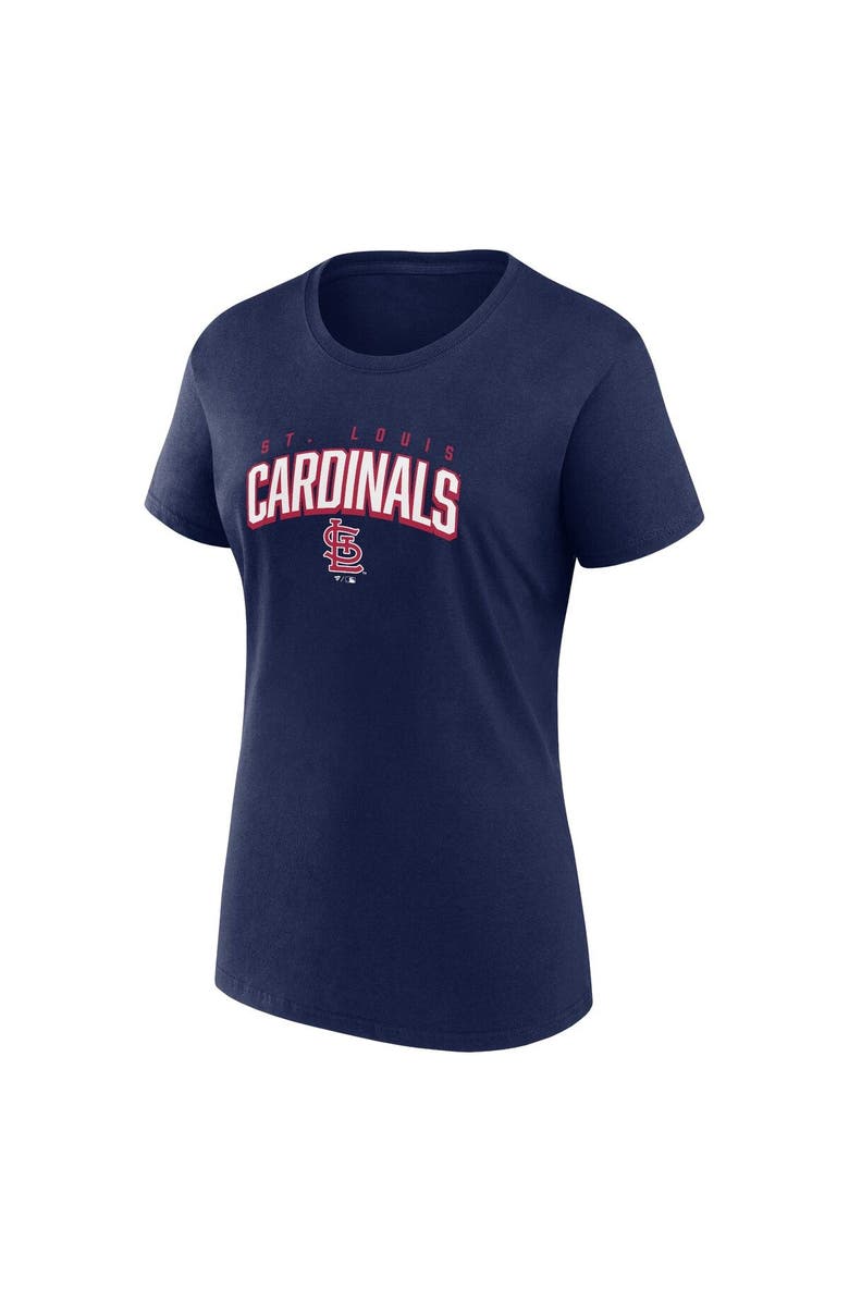 FANATICS Women's Fanatics Branded Red/Navy St. Louis Cardinals Fan T-Shirt Combo Set, Alternate, color, 