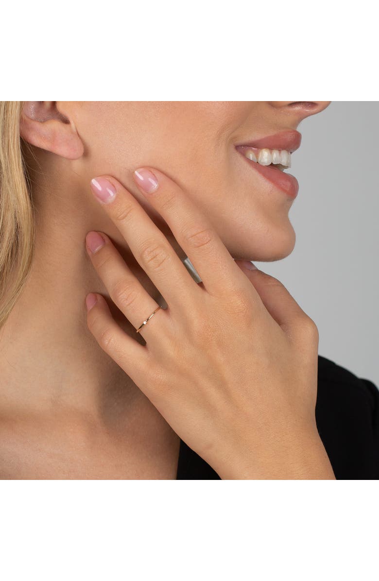 BY ADINA EDEN Itty Bitty Thin Diamond Ring 14K, Alternate, color, 