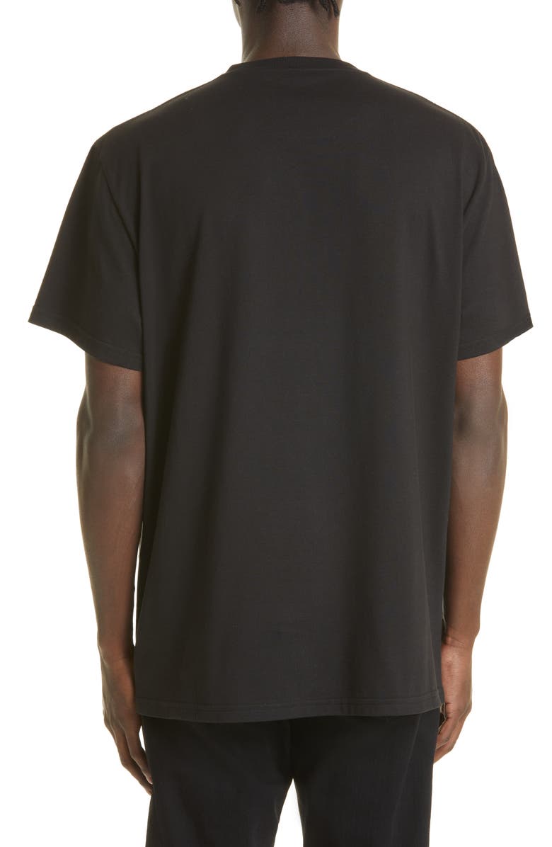 McQueen Men's Graffiti Logo Graphic Tee, Alternate, color,