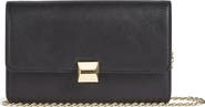 LK Bennett Otto Structured Faux Leather Clutch