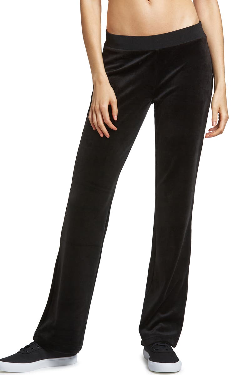 Juicy Couture Bling Velour Pants, Main, color,