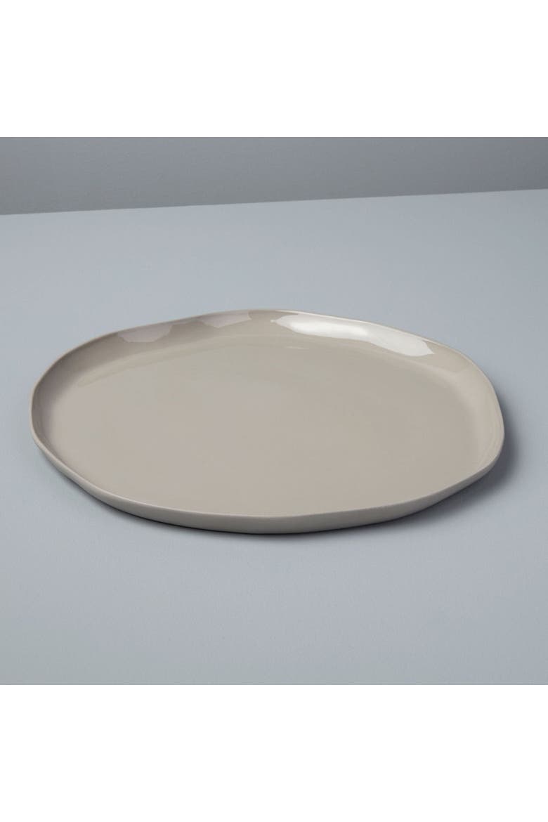 Tam Stoneware Flat Dinner Plate - Set of 4, Alternate, color, Sterling