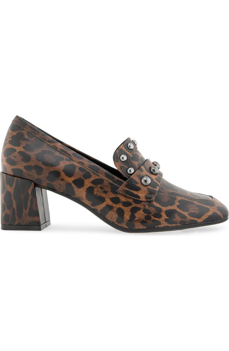 Aerosoles Izell Square Toe Pump, Alternate, color, Leopard Print Faux Leather