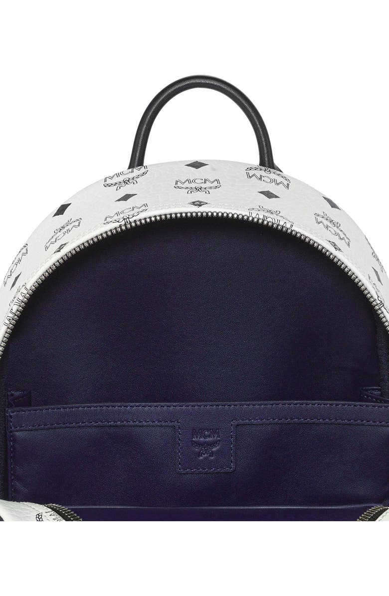 MCM Mini MCM x SNIPES Stark Side Studs Backpack in Visetos, Alternate, color,