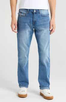True Religion Ricky Snap Flap Straight Leg Jeans