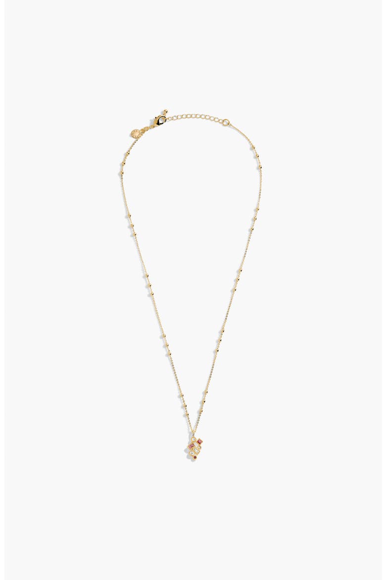 A Little 'Happiest Of Birthdays' Necklace In Gold-Tone Plating, Alternate, color, Metallic Gold