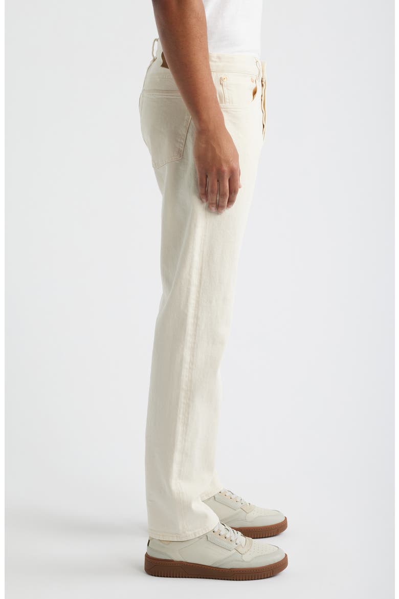 The 1991 Artisan Comfort Selvedge Straight Leg Jeans, Alternate, color, ECRU