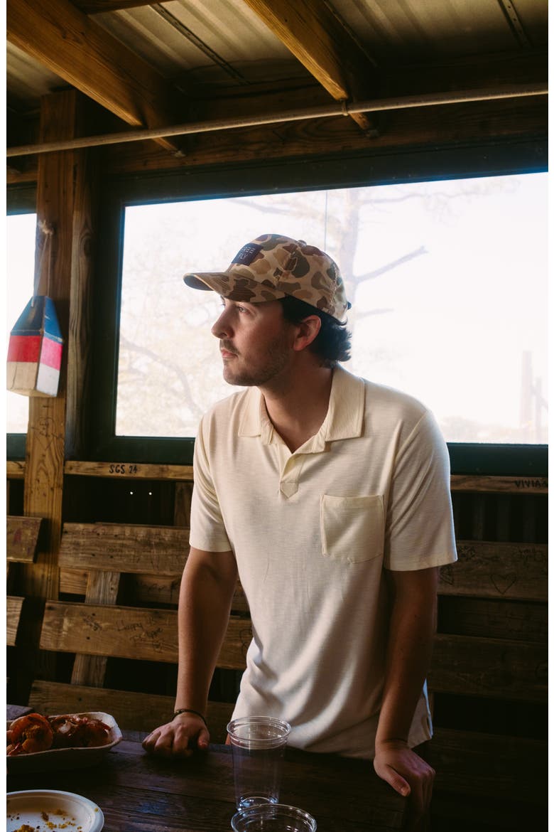 Slub Polo II, Alternate, color, SEA SALT