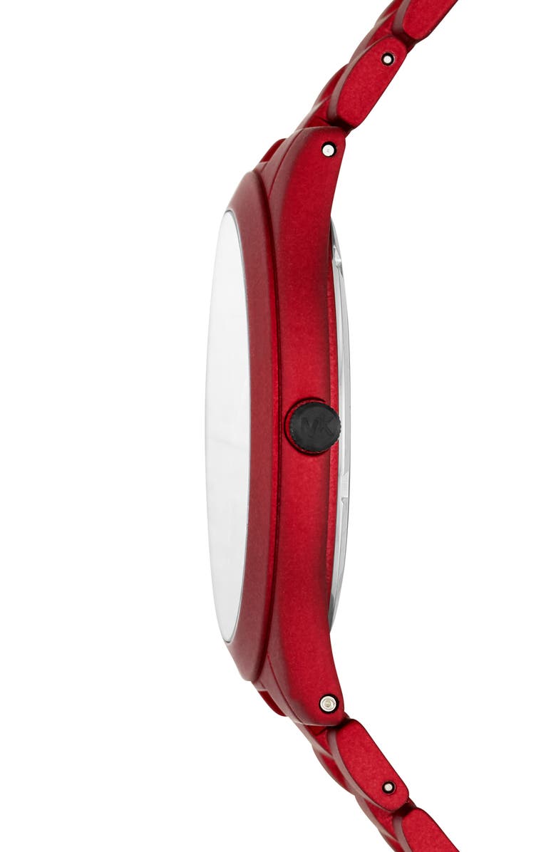 Michael Kors Slim Runway Bracelet Watch, 44mm, Alternate, color, 