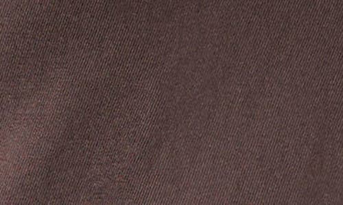 & Other Stories Draped Brooch Tunic T-shirt In Brown Dark