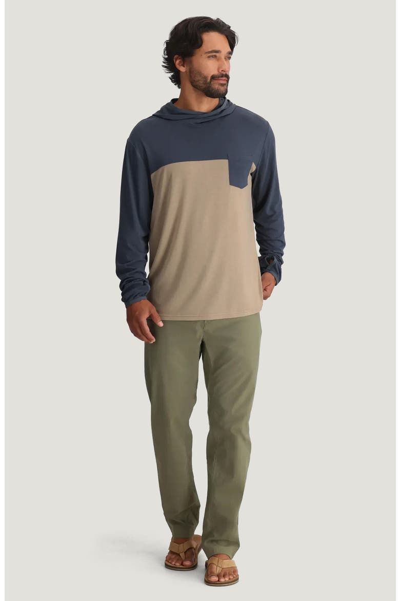Hybrid Performance Hoodie, Alternate, color, STORM CLOUD / DESERT TAN