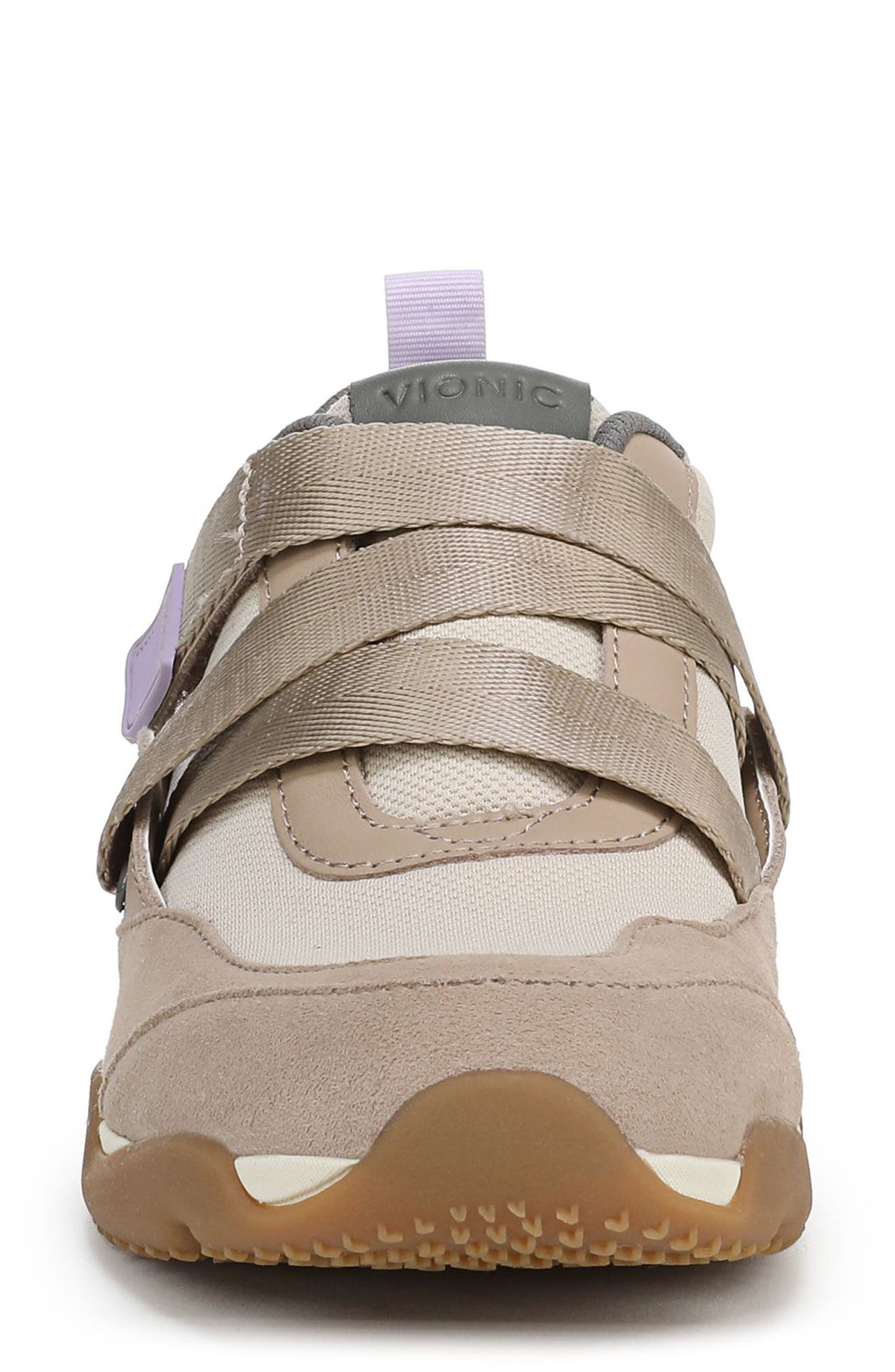 Vionic Walk Slim Gia Sneaker, Alternate, color, Parchment