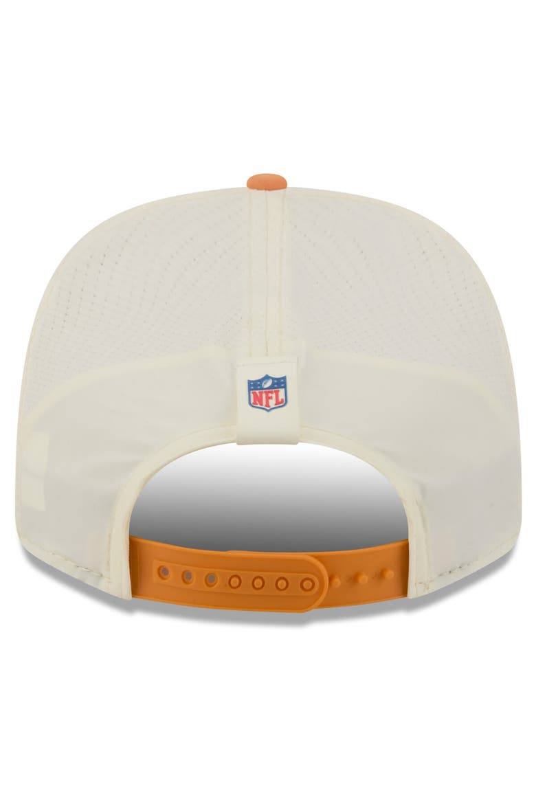 Men's New Era  Cream/Orange Tampa Bay Buccaneers 2026 NFL Training Camp 9SEVENTY Adjustable Hat, Alternate, color, Cream