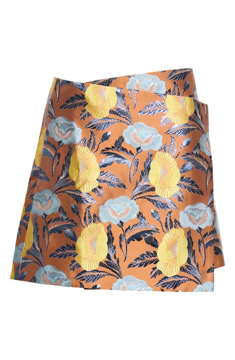 Pam Wrap Miniskirt