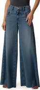 KUT from the Kloth Blake Raw Hem High Waist Super Wide Leg Jeans