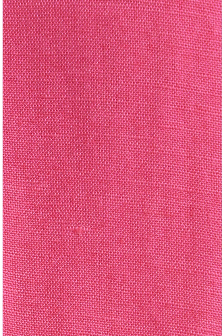 Linen Blend Balloon Sleeve Dress, Alternate, color, MAGENTA