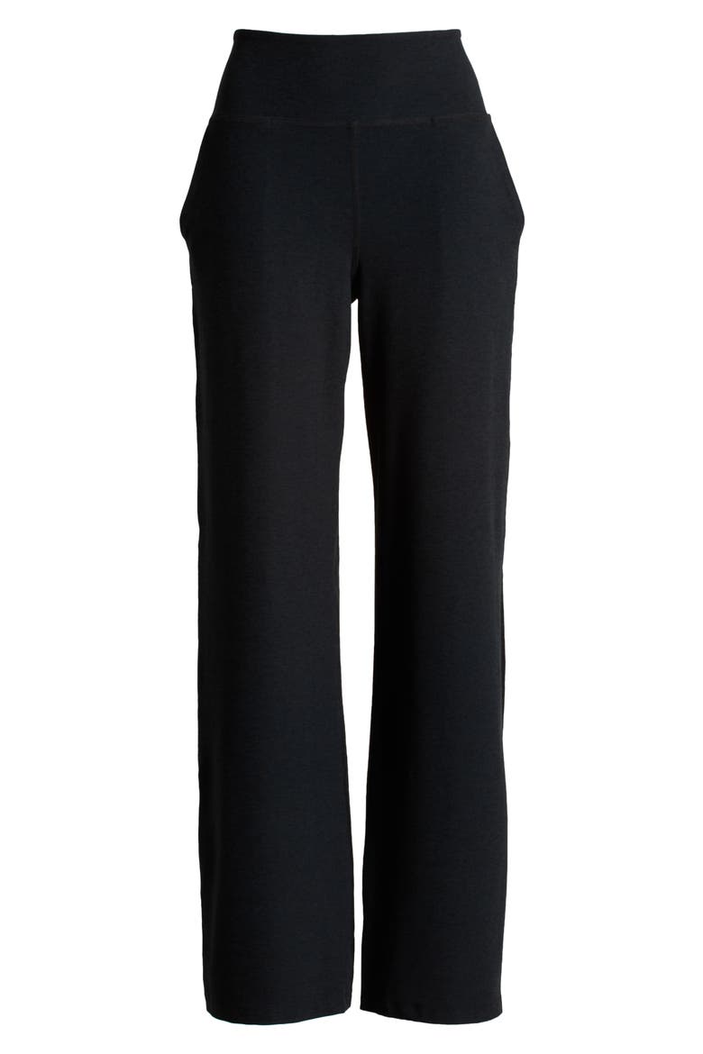 Space Dye Wide Leg Pants, Alternate, color, DARKEST NIGHT