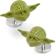 Cufflinks, Inc. 3D Yoda Cuff Links