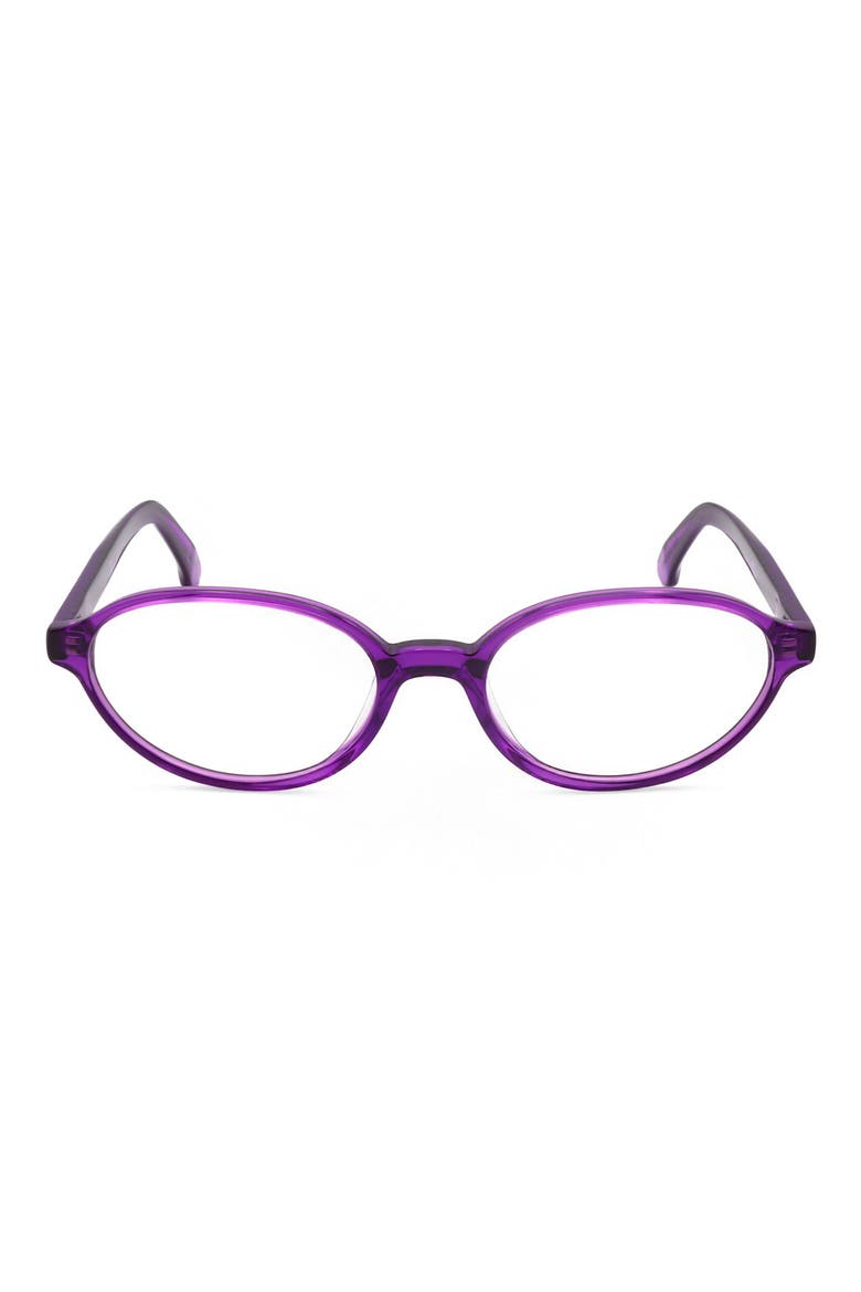53mm Round Optical Glasses, Main, color, PURPLE