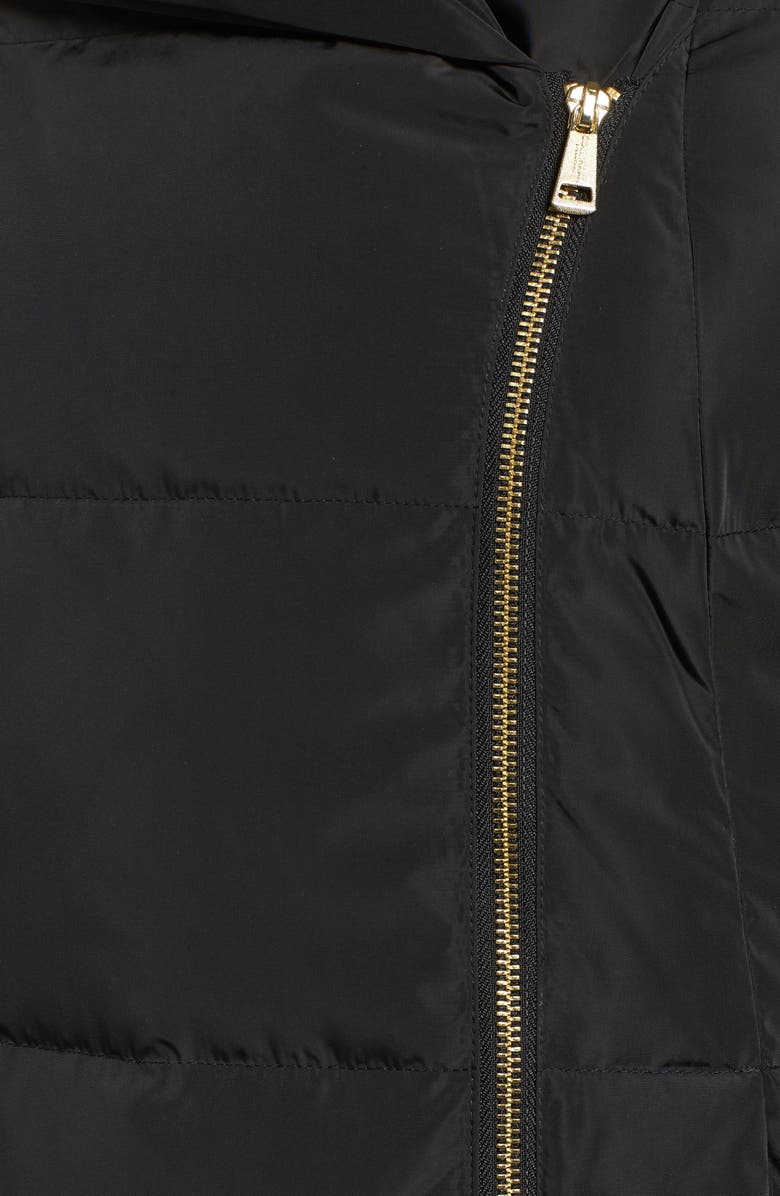 Cole Haan Down & Feather Coat, Alternate, color, Black