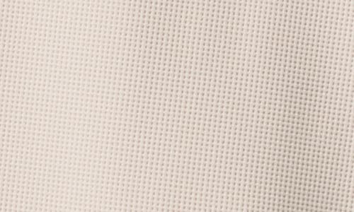 Splendid Waffle Scuba Knit Short Sleeve Sweatshirt In Neutral