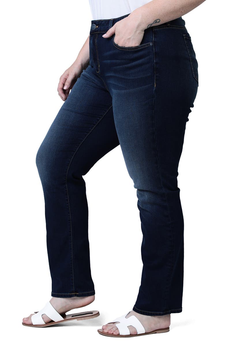 SLINK Jeans High Waist Straight Leg Jeans, Alternate, color, Gaby