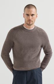 Brunello Cucinelli English Rib knit sweater