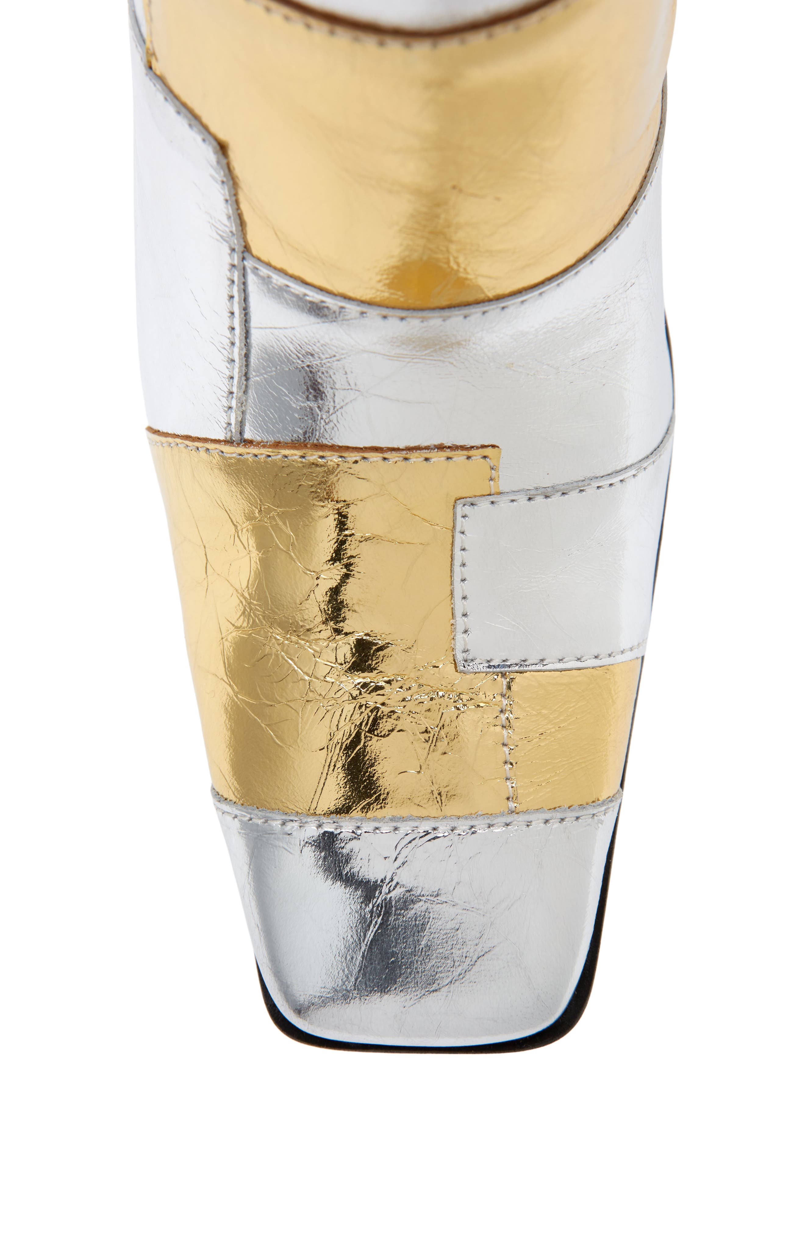 Jeffrey Campbell Lightspeed Patchwork Boot, Alternate, color, 