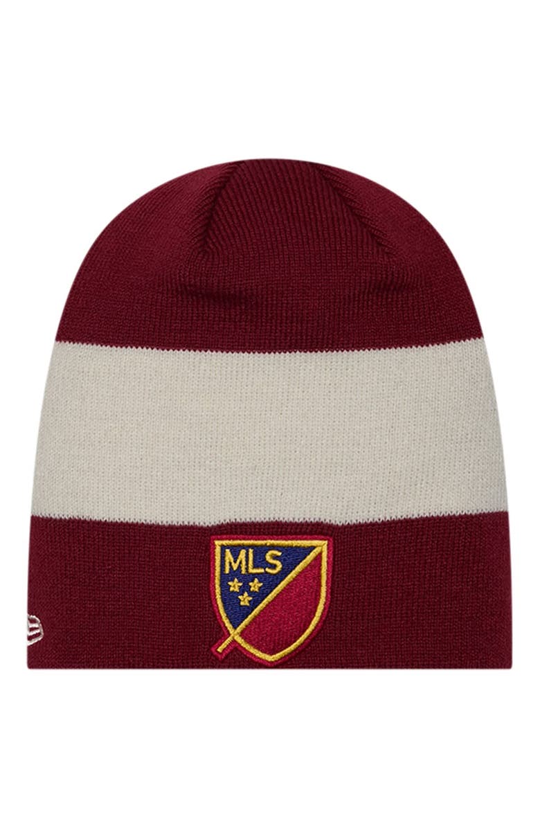 New Era Men's New Era Red Real Salt Lake 2024 Kick Off Collection Knit Beanie, Alternate, color, 