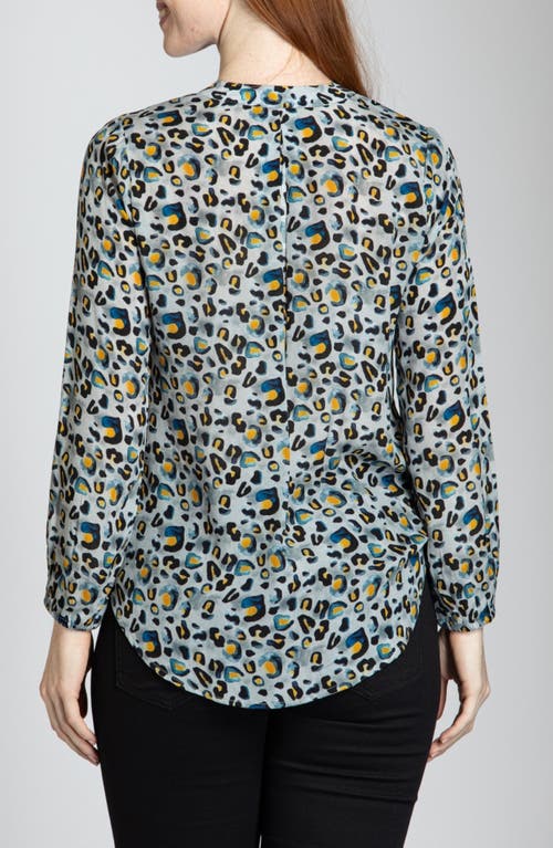 Apny Printed Top In Green