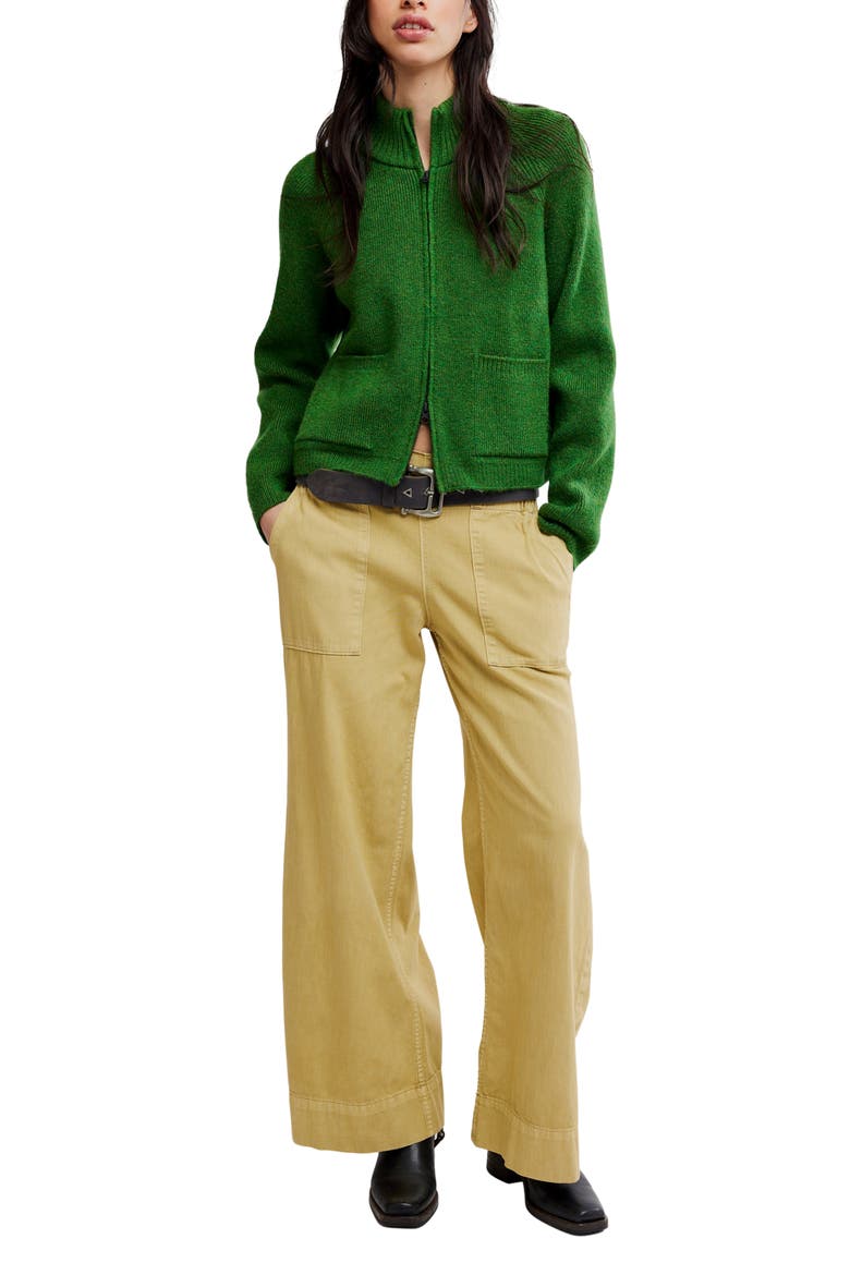 WTF On It Full Zip Sweatshirt, Alternate, color, FOREST FAIRY