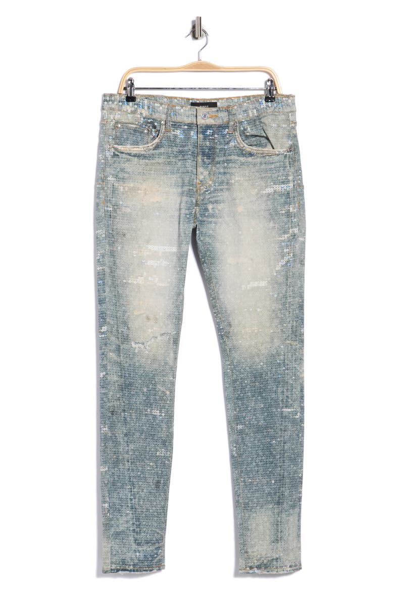 Sequin Skinny Jeans, Alternate, color, SKINNY PRINTED SEQUIN