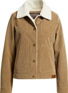 Pendleton Wind River Corduroy Trucker Jacket with Removable Fleece Collar