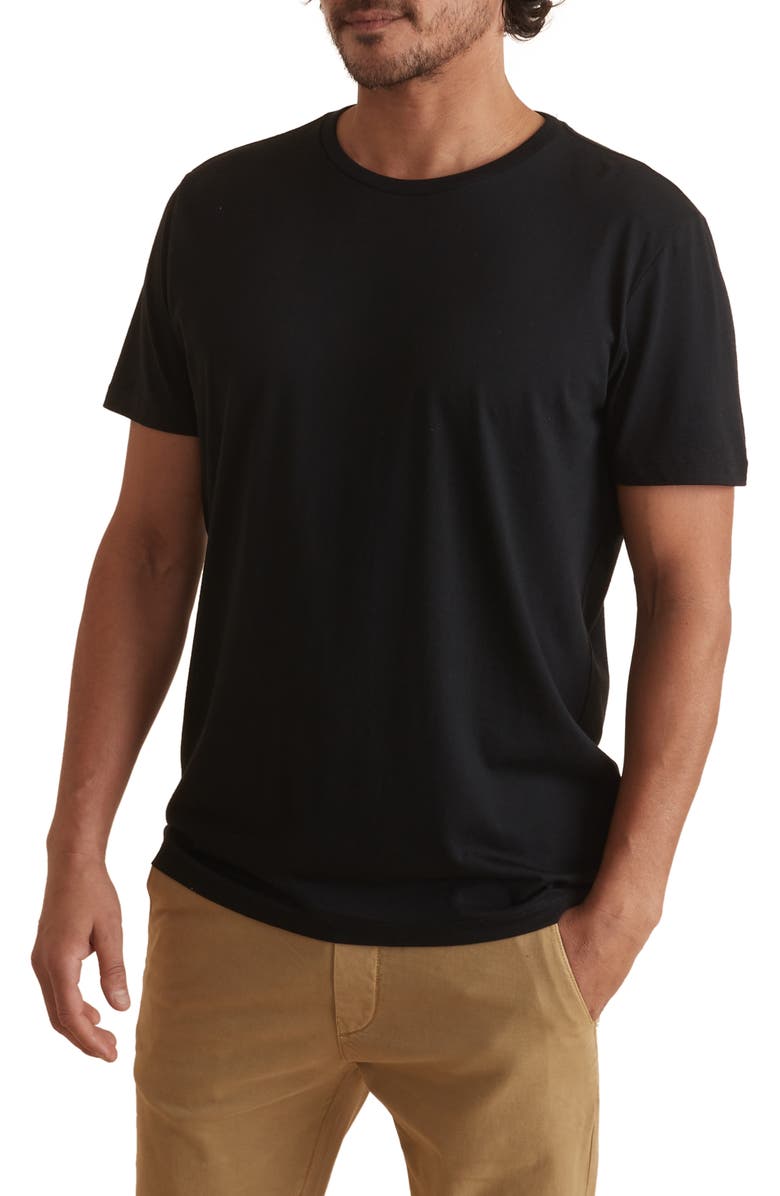 Marine Layer Signature Crewneck T-Shirt, Main, color, 
