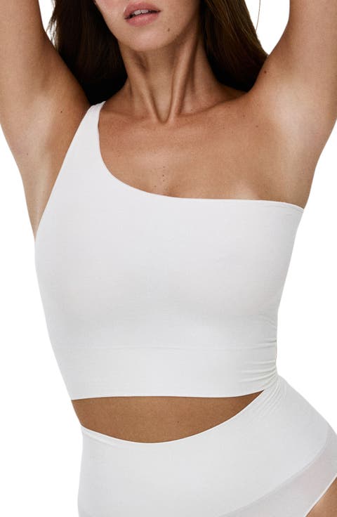 Seamless Smooth One Shoulder Top