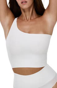 Noody Seamless Smooth One Shoulder Top