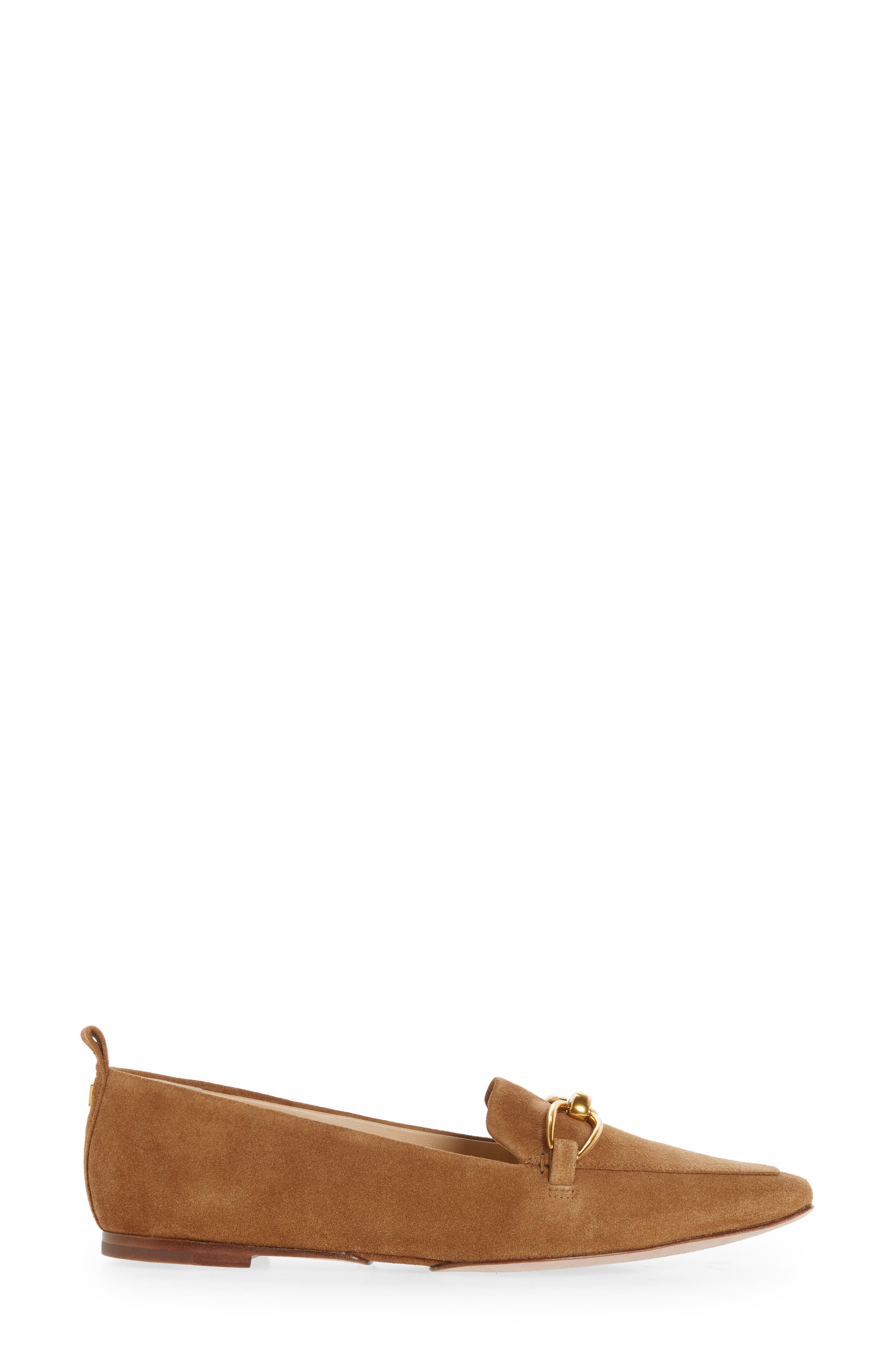 Champlain Chain Pointed Toe Flat, Alternate, color, HAZELWOOD