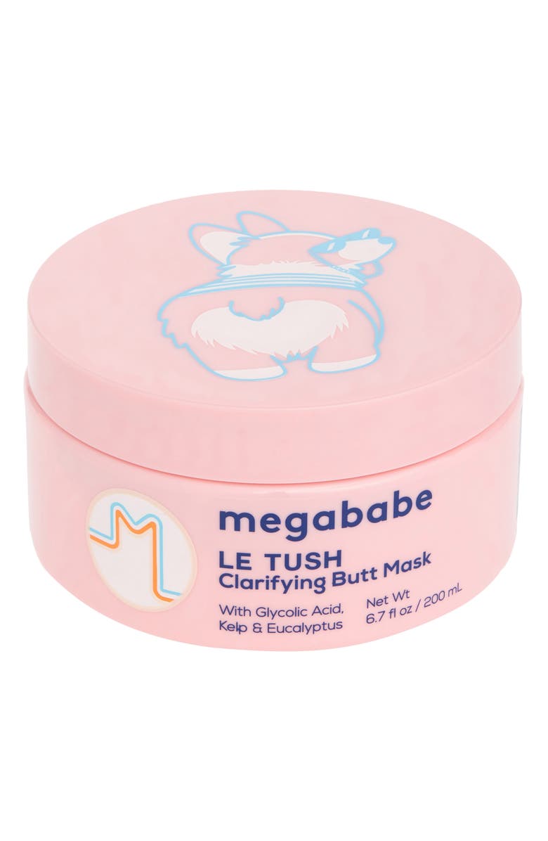 Megababe Le Tush Clarifying Butt Mask, Main, color,