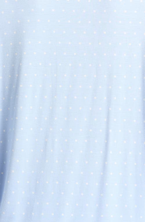 Nordstrom Moonlight Eco Long Sleeve Short Pajamas In Blue