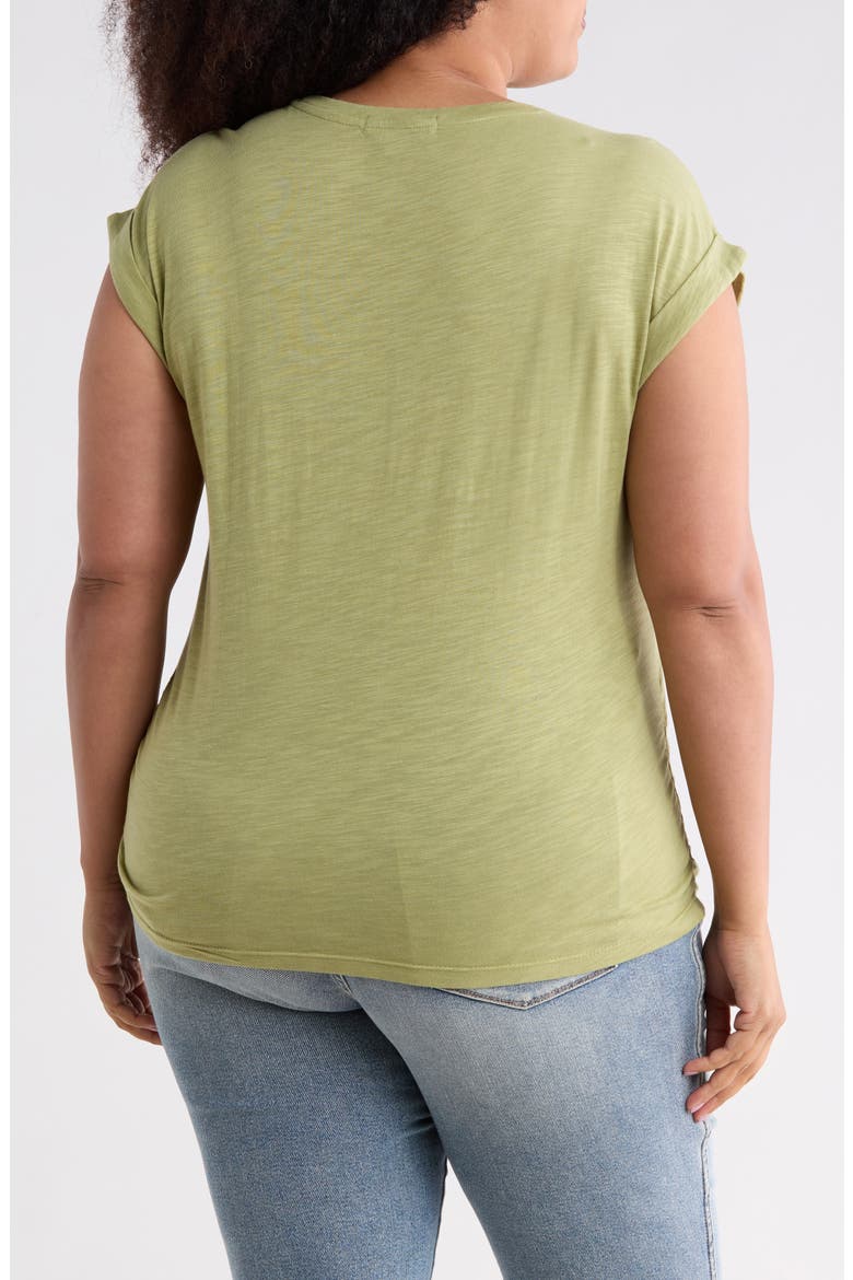 Knotted Muscle Tee, Alternate, color, BAMBOO GREEN