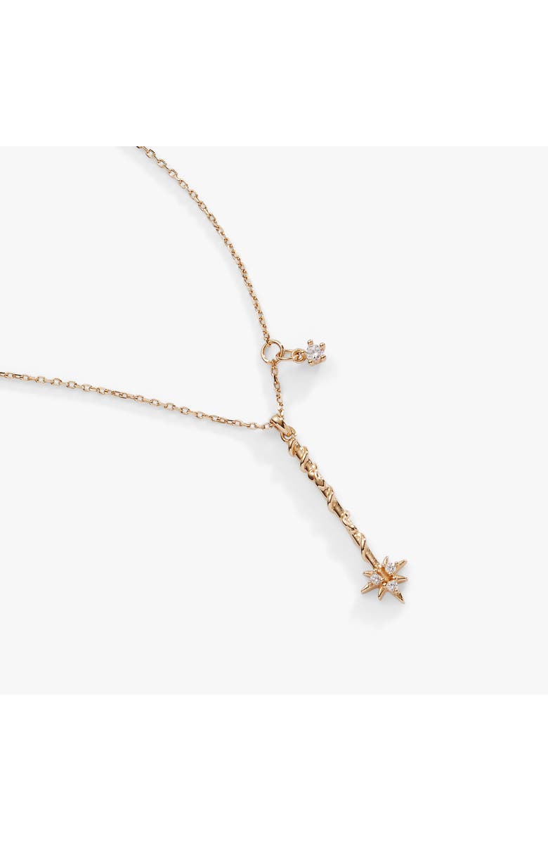 Alex and Ani Harry Potter<sup>™</sup> Hermione Wand Necklace, Alternate, color, Gold