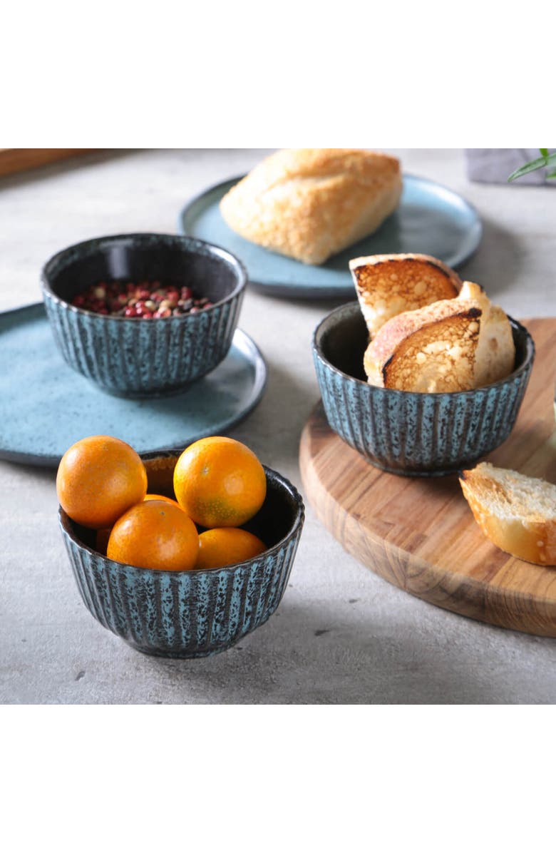 Porto Brasil Linhas Ramekin Set of 6, Alternate, color, Night Sky