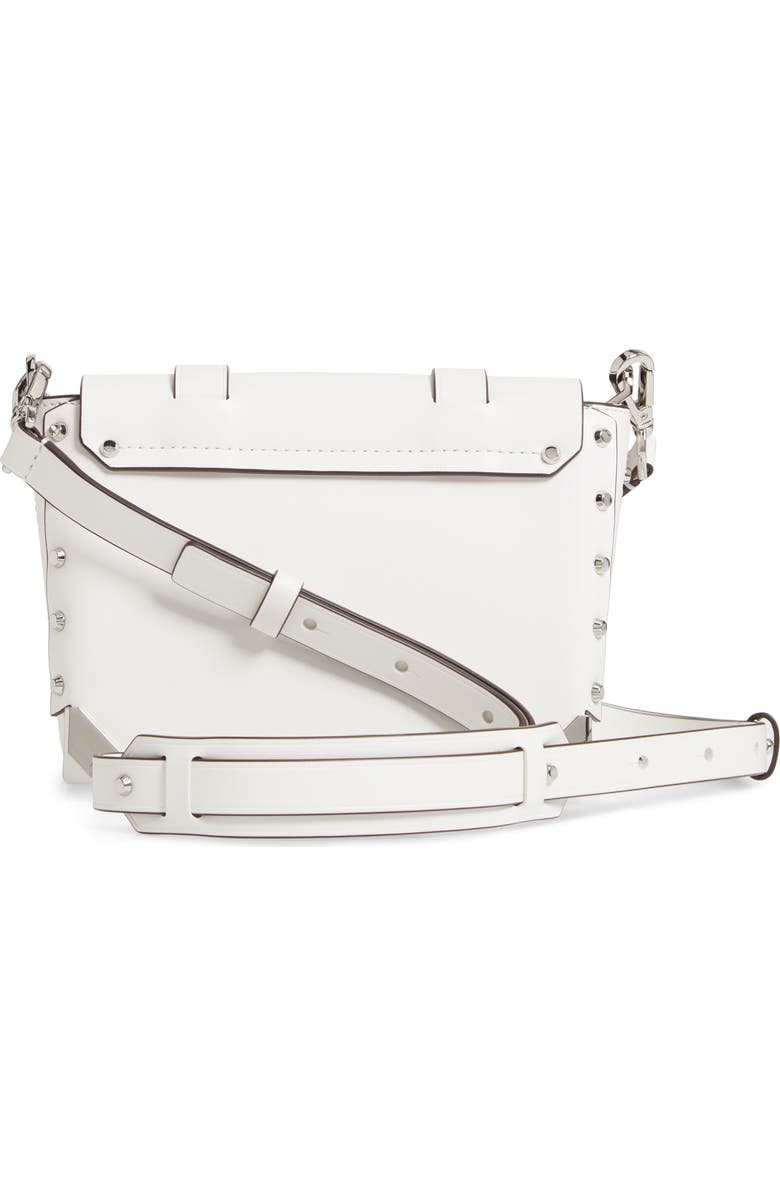 MICHAEL Michael Kors Small Manhattan Leather Messenger Bag, Alternate, color,