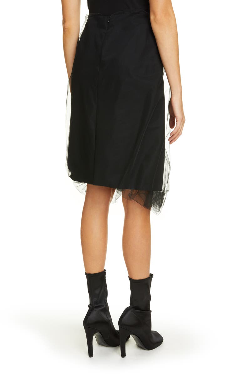 Dries Van Noten Salby Tulle Overlay Skirt, Alternate, color,
